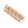 thumbnail image 4 of Bolígrafos De Sangría, Juego De Herramientas De Lápiz óptico De Bola De 5 Piezas Agarre Firme De Acero De Madera Compuesto Resistente Y Duradero Para Escultura Para Arcilla, 4 of 7