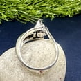 thumbnail image 4 of Sterling Silver Cat Hug Ring: Adjustable Kitten Wrap Jewelry, 4 of 9