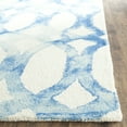 thumbnail image 3 of Safavieh Dip Dye Rosanne Distressed Area Rug, Ivory/Blue, 9' x 12', 3 of 8