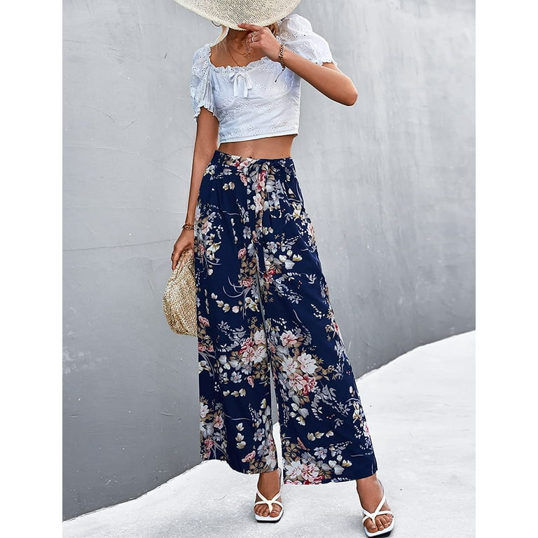 Dressy flowy deals pants