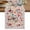 Sage Green, variant on Navy Blue Flowers Table Runner 48 Inches, Spring Vintage Floral Leaves Farmhouse Bed Runner Dresser Scarves Tabletop for Indoor Outdoor Parties/Ceremony/Banquet, 13" x 48"
