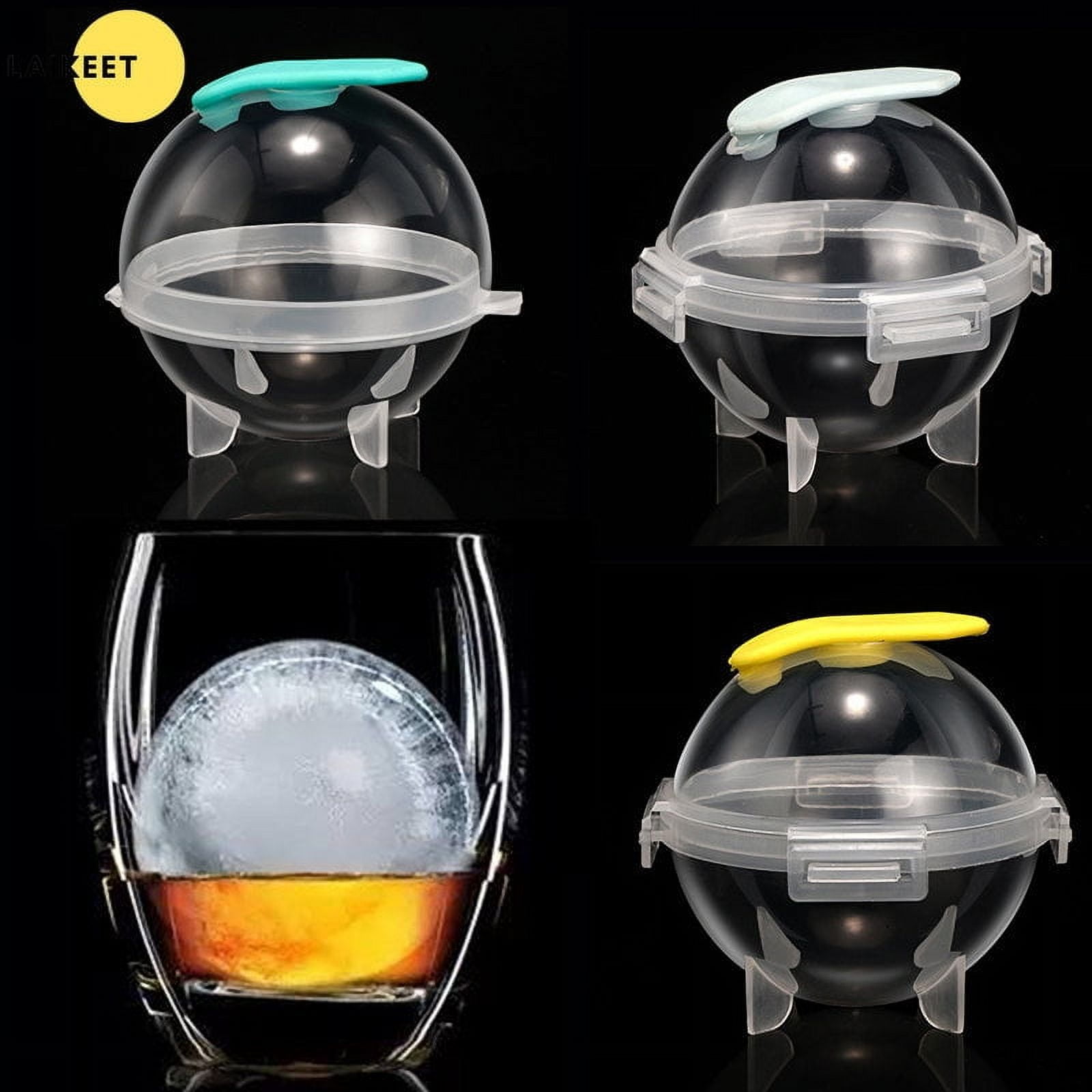 Large Ice Mould 5CM Whiskey Round Ball Ice Making Mold Home DIY Ice Cream Maker Whiskey Ice Tray for Bar Home Kitchen Gadget