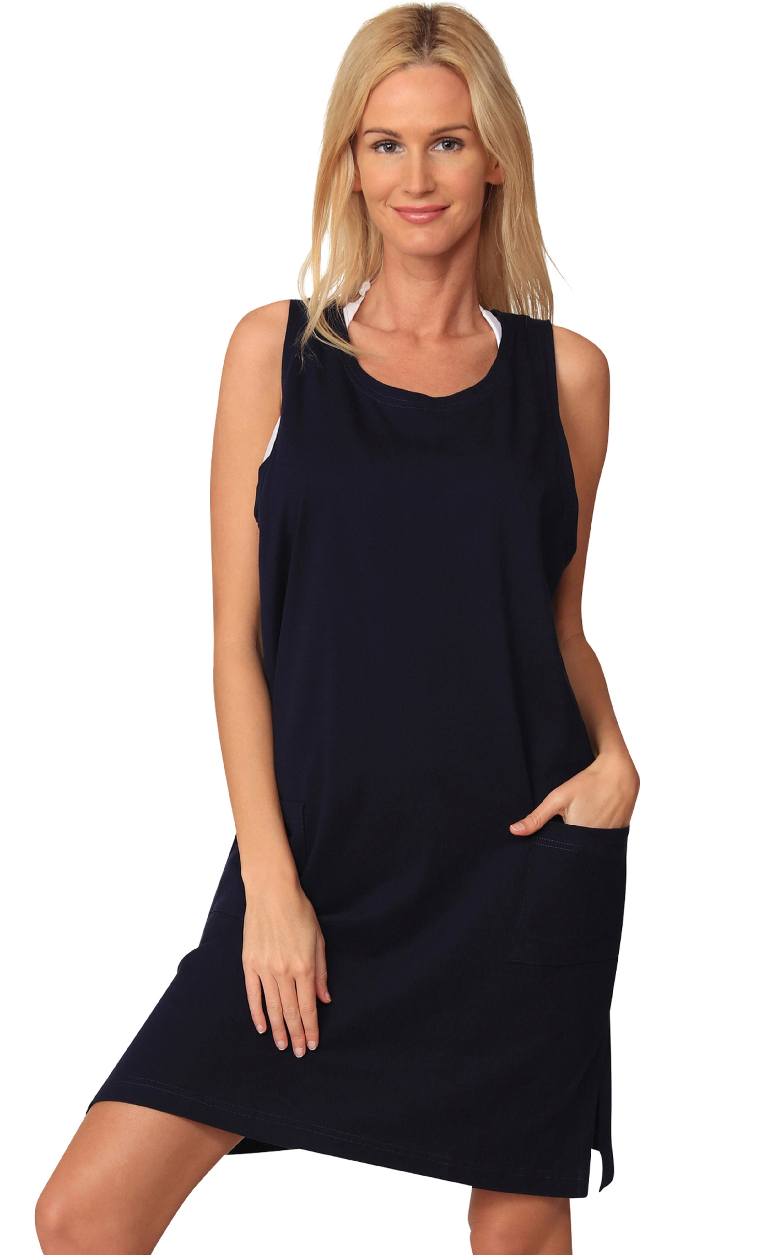 Ingear Cotton Dress Beach Casual Tank Summer Fashion Cover Up - Walmart.com