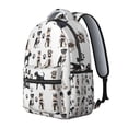 thumbnail image 2 of Schnauzer Dogs Backpack for School,Cute School Bag,Schoolbag with Adjustable Shoulder Straps & Padded Back,15.3"x11"x7.1"., 2 of 6