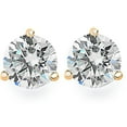 thumbnail image 1 of 1.25Ct Martini Natural Diamond Stud Earrings In Solid 14K Gold, 1 of 1