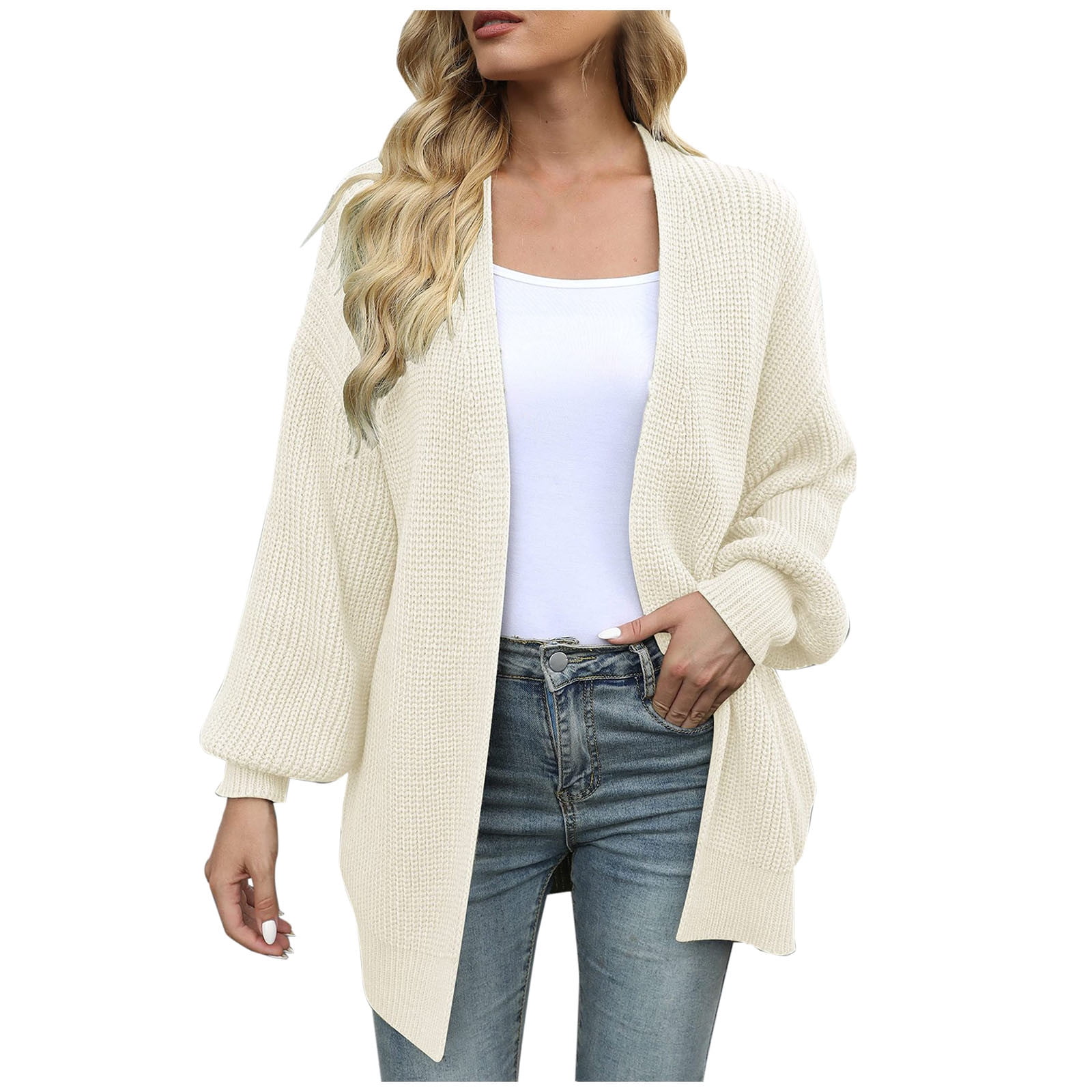 Cardigan Amazon Ladies Clothes Uk Lolmot Fashion Women Casual Long Sleeve  Autumn Long Sweater Coat