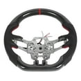 thumbnail image 3 of Carbon Fiber Steering Wheel Heated Steering Wheel Steering Wheel For  Finger Ridges Steering Wheel Car Modified Accessory Carbon Fiber Heated Steering Wheel Fit For   EcoBoost GT, 3 of 8