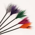 thumbnail image 4 of Darzheoy Halloween Witch Broom Halloween Decoration Witch Broomstick Props, Realistic Flying Broom Stick Accessory for Party Props Dress Up, 4 of 5