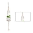 thumbnail image 2 of Billuyoard Cestas colgantes 100 hechas a mano, soporte para plantas, macramé, colgador de plantas, maceta para colgar en la pared interior, soporte para Jardín y Patio No.18 Billuyoard HA001777-18, 2 of 6