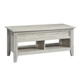 thumbnail image 1 of Sauder Dakota Pass Lift Top Coffee Table, White Plank, 424120, 1 of 9