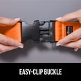 thumbnail image 3 of GORILLA GRIP 2 Pack Adjustable Luggage Straps for Suitcases, Travel Belt Connector, Orange, 3 of 10