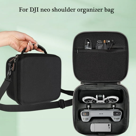 Carrying Case Portable Hard Storage Bag for DJI Neo Fly More Combo Accessories, Compatible with RC-N3 Remote Controller, Neo Intelligent Flight Battery, Charging Hub