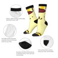 thumbnail image 4 of Goofa Sanrio Printed Men's Crew Socks, Soft Durable Breathable Moisture-Wicking with Odor Control Cotton socks, 4 of 6