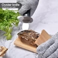 thumbnail image 6 of LANFENG Oyster Knife Shucker Set Oyster Shucking Knife with Wooden holder Oyster Shucking Clamp Seafood Tools, 6 of 6