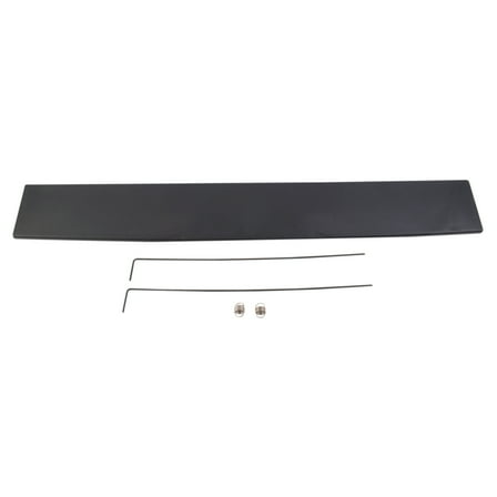TRQ Rear Tailgate Molding Black Center for 2011-2016 Ford F250 F350 Pickup Truck BDA30542