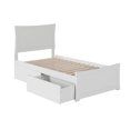 thumbnail image 3 of Metro Twin XL Platform Bed with Matching Foot Board with 2 Urban Bed Drawers, Multiple Colors, 3 of 6