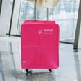 thumbnail image 4 of CIMAXIC Foldable Waterproof Dustproof Luggage Cover Protector for 20-inch Trolley Case Suitcase (Rosy),25"X14.96"X9.25", 4 of 5