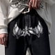 thumbnail image 4 of Pantalón de pierna ancha para hombre, pantalón de pierna recta para hombre, ropa de calle, pantalón holgado, pantalón holgado de hippop para hombre, alta capacidad, 4 of 5