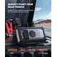thumbnail image 2 of Arrancador de batería de coche portátil con compresor de aire, TREKURE 150PSI 4000A arrancador de batería de coche (todo gas/diésel de 10 L), caja de arranque de 12 V arrancador de batería de coche po, 2 of 5