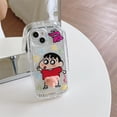 thumbnail image 4 of Crayon Shin-Chan iPhone15Pro Max funda de teléfono de dibujos animados de Anime Kawaii 13 14Pro Max Plus, prevención de caídas, regalos de carcasa protectora de teléfono, 4 of 4