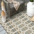 thumbnail image 4 of Mohawk Home Clemente Geo Outdoor Area Rug, Light Grey, 10' x 13', 4 of 9