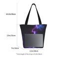 thumbnail image 3 of Disketp Purple And Blue Nebula Bolsa de Hombro Casual para Mujer, Bolso Cruzado para Compras, Viajes y Uso Diario, 3 of 6