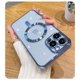 thumbnail image 1 of Luxury Transparent Magnetic For Magsafe Wireless Charging Case For iPhone 14 Plus 13 12 11 Pro Max Clear Plating Silicone CoverFor iPhone X Xs Gong Bohan LED, 1 of 2