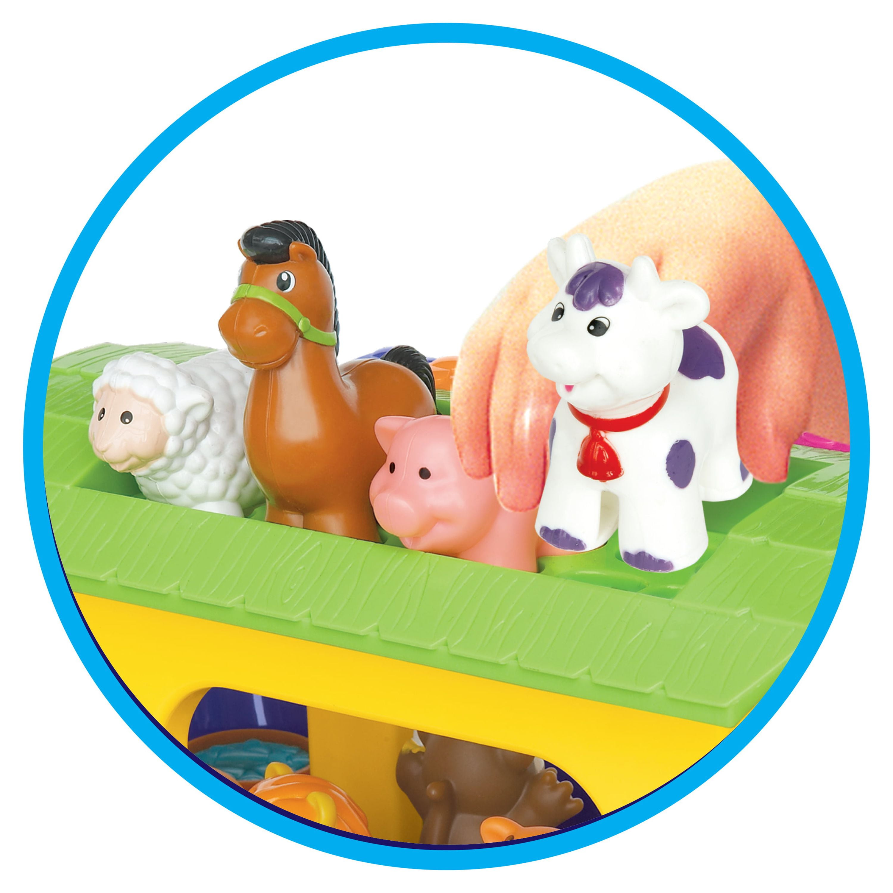 Kiddieland Toys Limited Fun n Play Noah s Ark Activity with 9