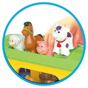 Kiddieland Toys Limited Fun n Play Noahs Ark Activity with 9 Animals, Children 12 mos and up