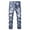 Blue, variant on Vividxx Boys Pants Boy's Skinny Fit Ripped Distressed Fashion Kids Denim Jeans Pants 4-5 Years