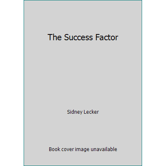 Pre-Owned The Success Factor (Hardcover) 0816012717 9780816012718