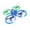 Blue, variant on Pyaiiner Drones for Kids RC Drone with Altitude Hold And Headless Mode Quadcopter with Blue&Green Light Easy to Fly Kids Gifts Toys for Boys And Girls