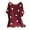 wine, variant on Prime Same Day Delivery Items Woman Vintage Cotton-Blend O-Neck Short Sleeve Floral Print Top T-Shirts Blouse