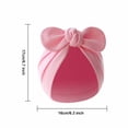 thumbnail image 3 of hengsof Newborn Beanie Hat With Bow And Bunny Ear Knots Multi Color Soft Cotton Pull On Hat For Babies 0-3 Months Spring, Summer and Fall Hats, 3 of 3