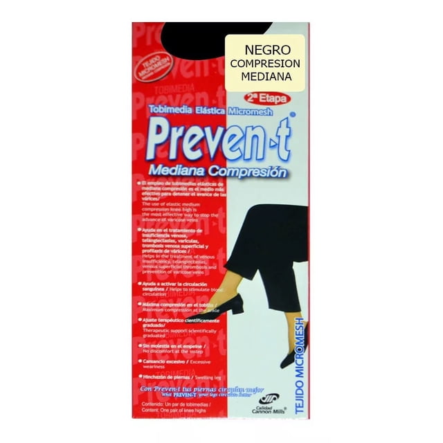 3 Tobimedias De Compresion Suave Prevent Varices Circulacion