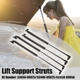 thumbnail image 2 of Unique Bargains 4pcs Front Hood & Rear Liftgate Lift Support Gas Struts Gas Spring Shock for Lexus LX470 1998-2007, 2 of 7