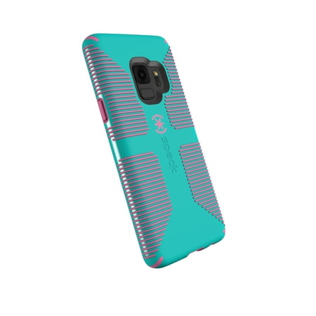 Speck CandyShell Grip Case for Galaxy S9, Blue and Pink