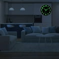 thumbnail image 4 of reloj decorativo,Reloj de pared luminoso de 12 pulgadas, reloj silencioso, reloj creativo luminoso de plástico Adepaton BST2002456-3, 4 of 5