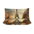 thumbnail image 4 of Eiffel Tower Bedding Set with Zipper Closure for Girls & Boys, 4 of 6