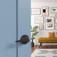 thumbnail image 2 of Schlage F10DEL716 Delfayo Door Lever with Standard Trim Hall & Closet Passage Handle, Aged Bronze, 2 of 9