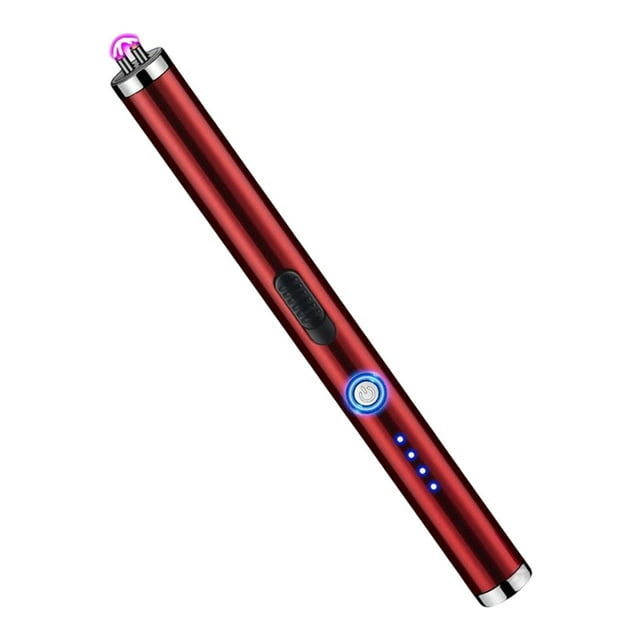 Under 10 Electrical Tools Candle Upgraded Push Pull USB Arc 360°Flexible Long Neck and LED Real Time Battery Capacity Windproof Suitable for Lighting In Candle Fir