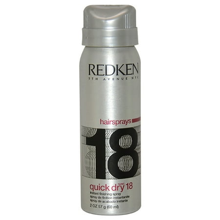 Redken Quick Dry 18 Instant Finishing Spray Maximum Control , 2 oz Hair Spray