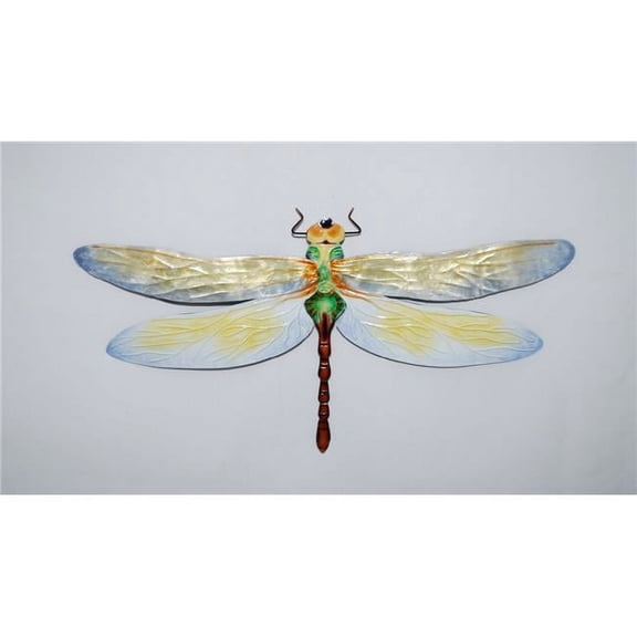 Eangee Home Design esh119 Dragonfly Wall Decor White & Green