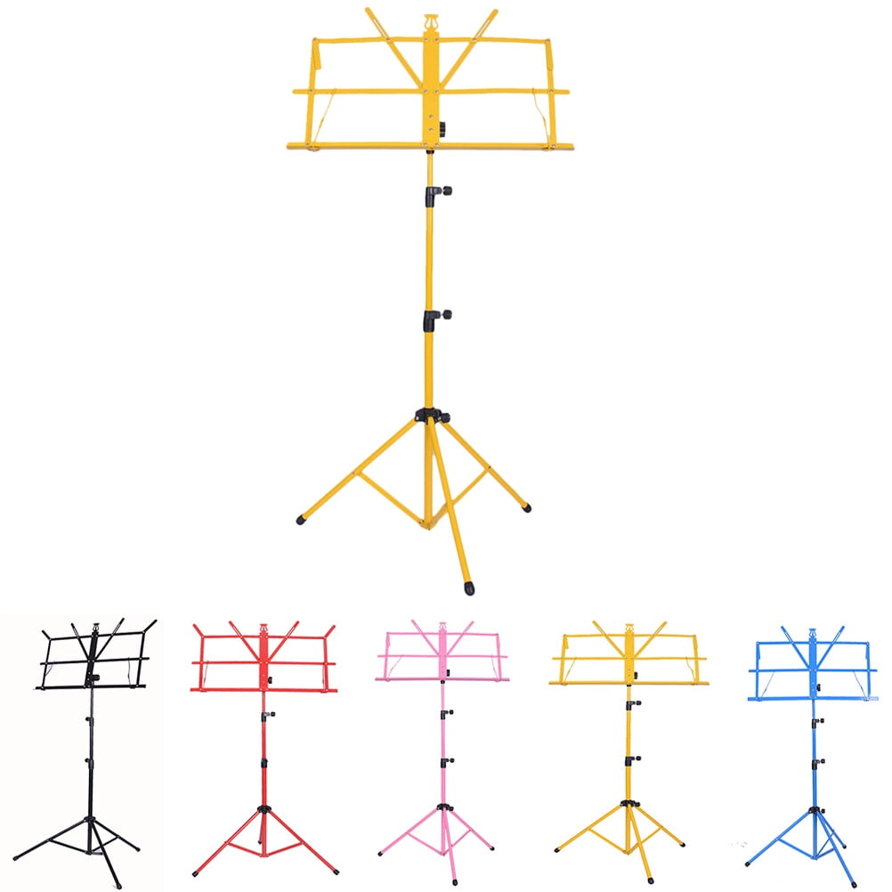 MLINS  Guitar Music Stand Folding Adjustable Song for Performers Foldable