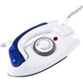 thumbnail image 4 of Travel Iron, 700W Mini Folding Handle Portable Steam Iron Adjustable Temperature Control Non-Stick with Fuse and Thermostat Small Compact Travel Steamer, 4 of 5