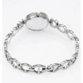 thumbnail image 3 of 25mm Montres Carlo Women Luxury Fashion Analog Quartz Dress Metal Bracelet Watch (Silver), 3 of 4