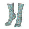 thumbnail image 6 of Fuzoiu Sea Lighthouse Print Crew Socks,Casual Athletic Gym LightWeight Thin Socks,Casual Crew Socks for Men Woman,Calf Length Crew Socks, 6 of 7