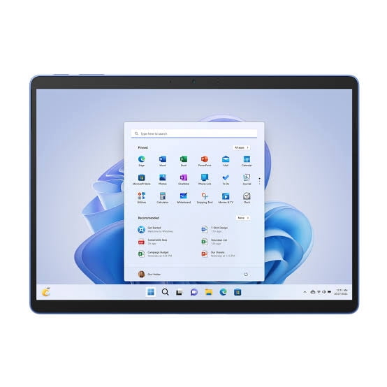 Restored Microsoft Surface Pro 9th Gen | 13" Intel Core i5-1235U Quad-Core 8GB RAM 256GB Storage | Sapphire | Windows OS