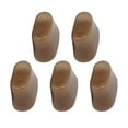 thumbnail image 1 of MLINS 5Pcs Professional Flute Fittings Flute Colloid Brick Flute Key Pads Button Pads, 1 of 7