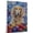 Afghan Hound, variant on Wire Fox Terrier Dog Canvas Billiards Stretched Canvas Size 8x12 – Funny Wire Fox Terrier Dog Canvas Wall Decor, Funny Dog Wall Art for Billiards Room